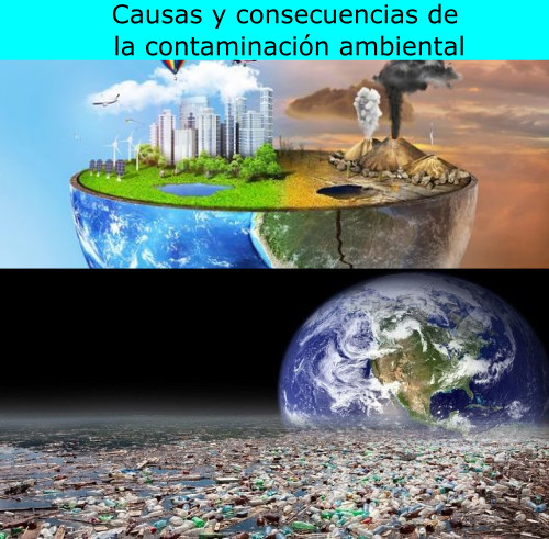 Causas y consecuencias de la contaminación ambiental