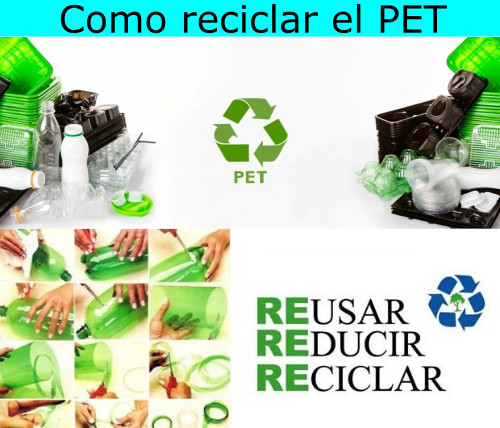 Como reciclar el PET
