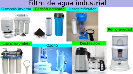 Filtro de agua industrial