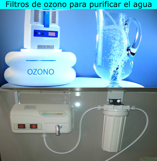 filtros de ozono para purificar el agua