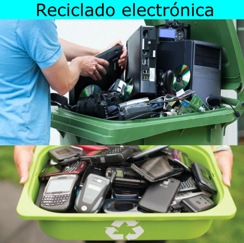 Reciclado electrónica