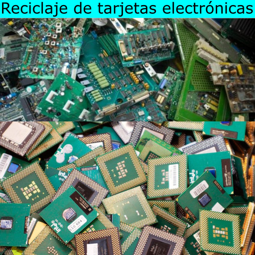 Reciclaje de tarjetas electrónicas