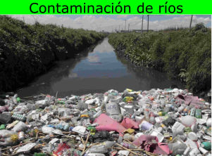 Contaminación de ríos