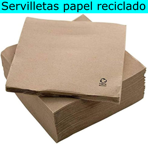 Servilletas papel reciclado