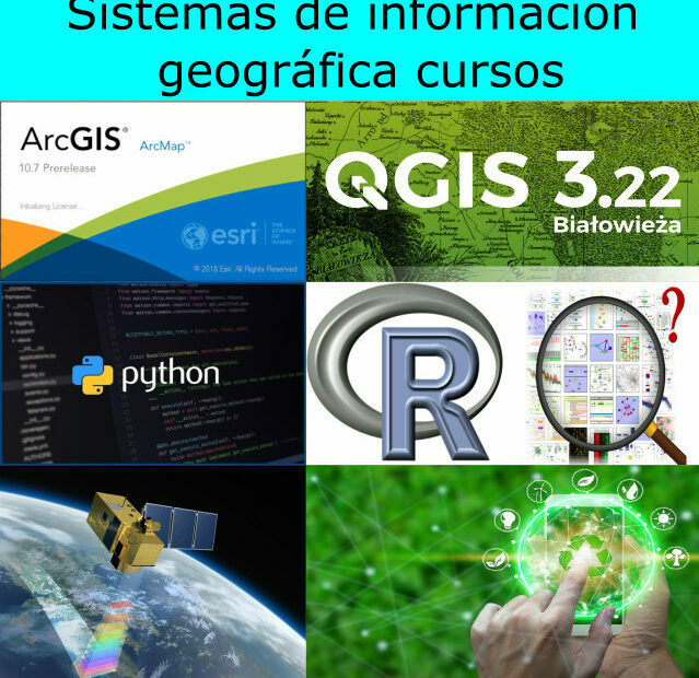 Sistemas de información geográfica cursos
